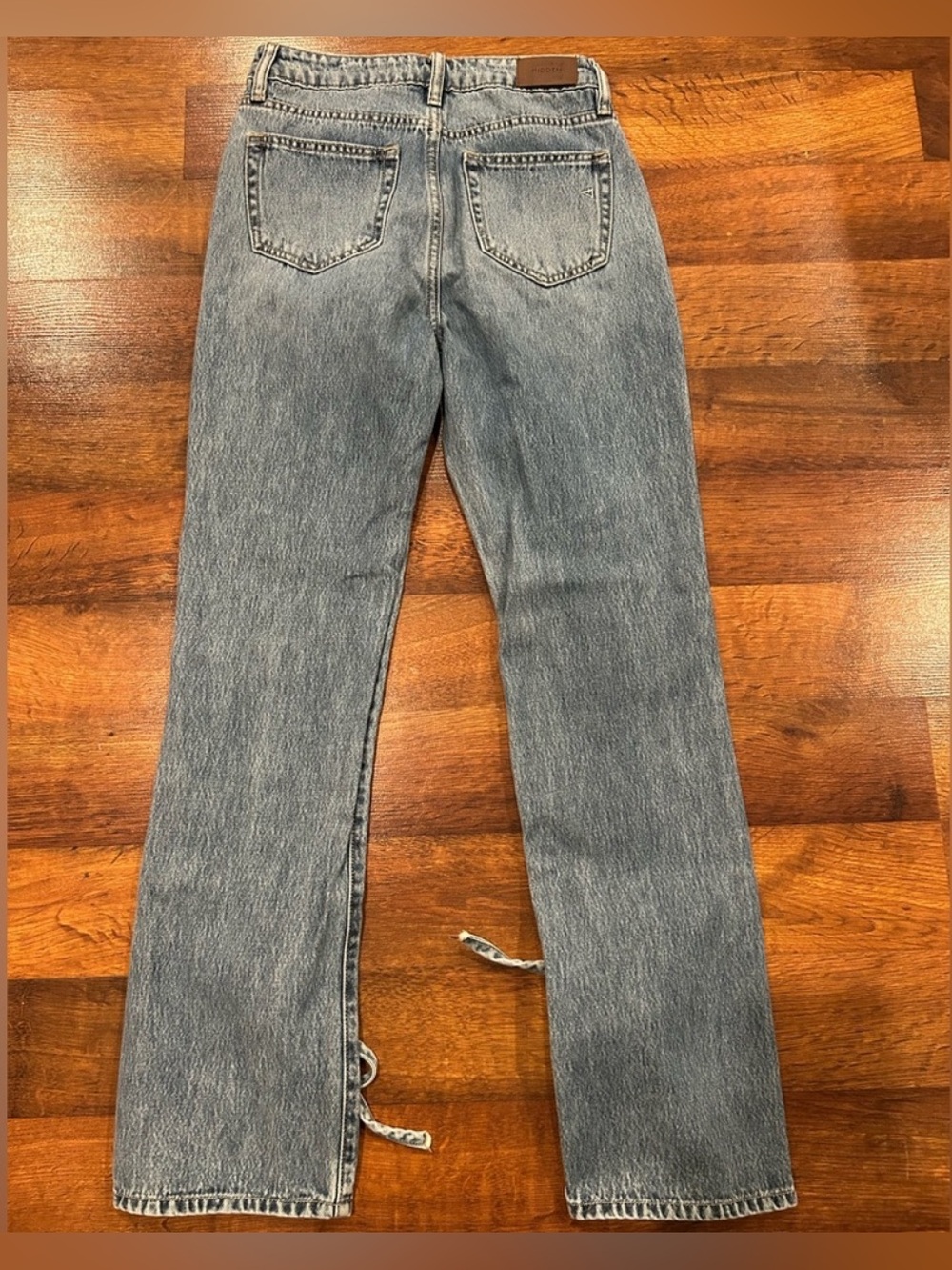 Hidden Jeans Tracey High Rise Straight Women's Size 25 Denim 100% Cotton - Picture 6 of 7